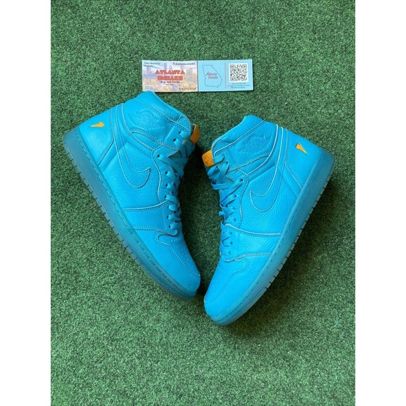 Size Jordan Retro High OG G8RD Gatorade Pack, Cool Blue 2017